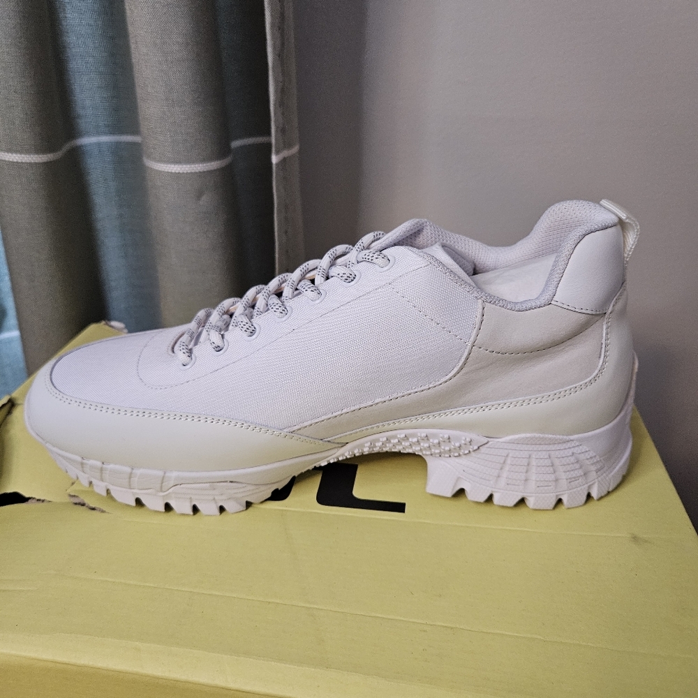 NEW J.Lindeberg Hiker Sneaker White Chunky Mens Trail Shoes EU 42 | US 9 Vibram - Picture 5 of 14